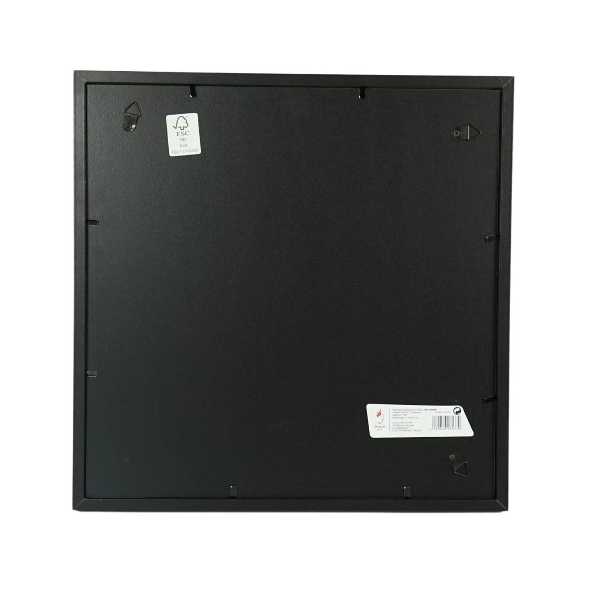 Cadre photo 30x30cm pour 4 photos 10x15cm
