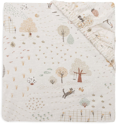 Drap-housse berceau Jollein - 40 50x80 90cm - jersey - tiny park