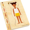 Bigjigs anatomiepuzzel en bois - fille, 26e.