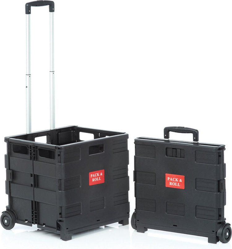 Caisse pliable Seco - 38 x 36 x 33 cm - noire - jusqu'à 25 kg - se-zy-mb-bk