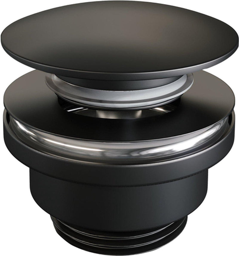 Bouchon de vidange design Differnz noir mat