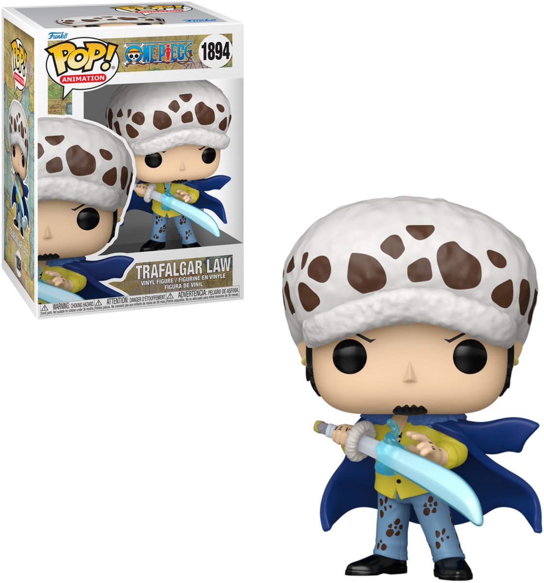 Funko One Piece Trafalgar Law figurine en vinyle 1894 unisexe pop ! - neutre - standard