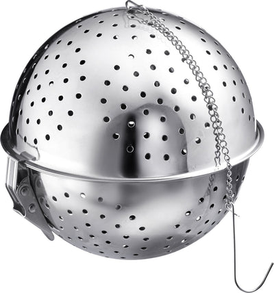 Boule de cuisson de riz Westmark - tamis pratique pour la cuisson du riz, idéal pour le riz à sushi, au jasmin ou basmati, convient également comme tamis à épices - acier inoxydable, 1 litre