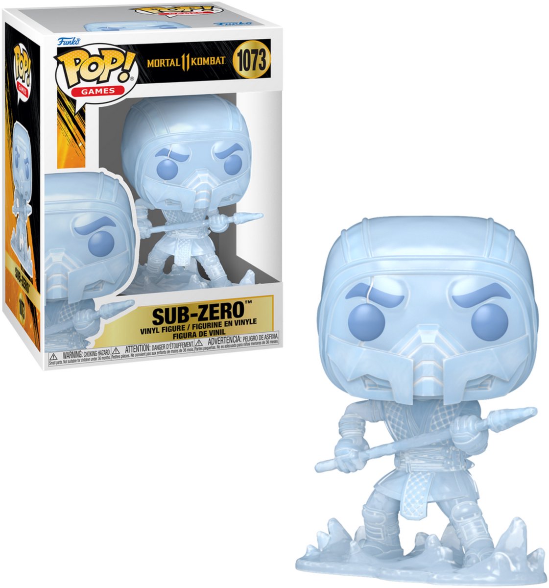 Funko Mortal Kombat Sub-Zero Vinyl Figur 1073 Unisexe Pop! - neutre - standard