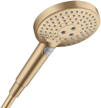 Hansgrohe raindance select s douchette à main 120 3jet bronze brossé