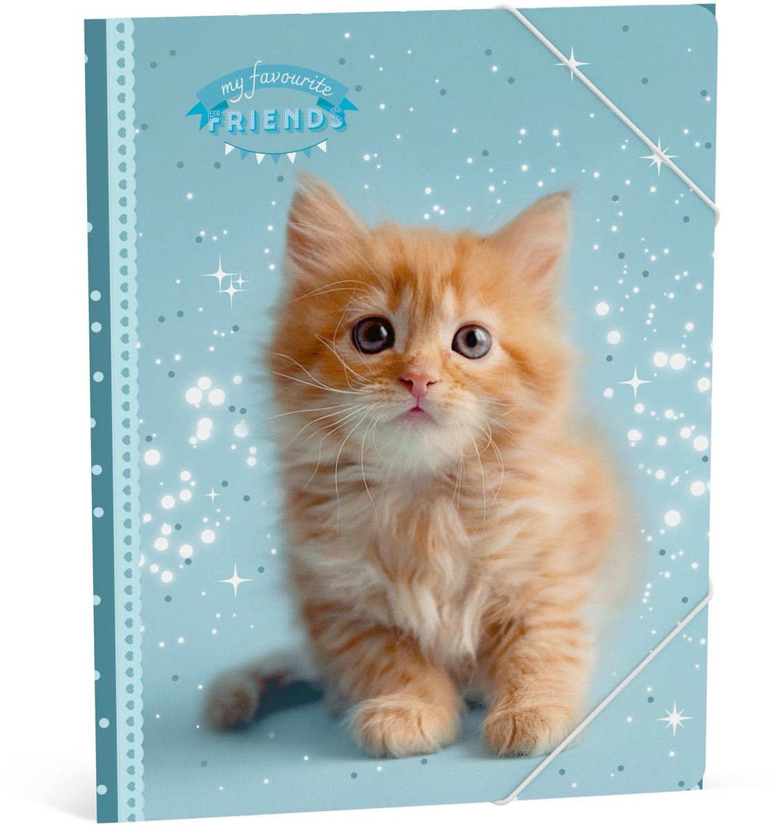 Dossier élasto Mes amis préférés - chat