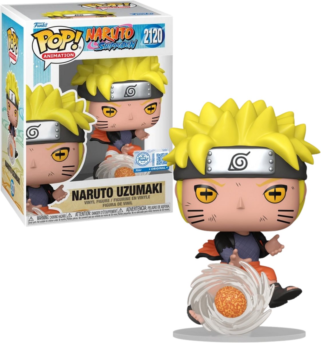 Funko-pop ! animation : Naruto - Naruto Uzumaki #2120 exclusif