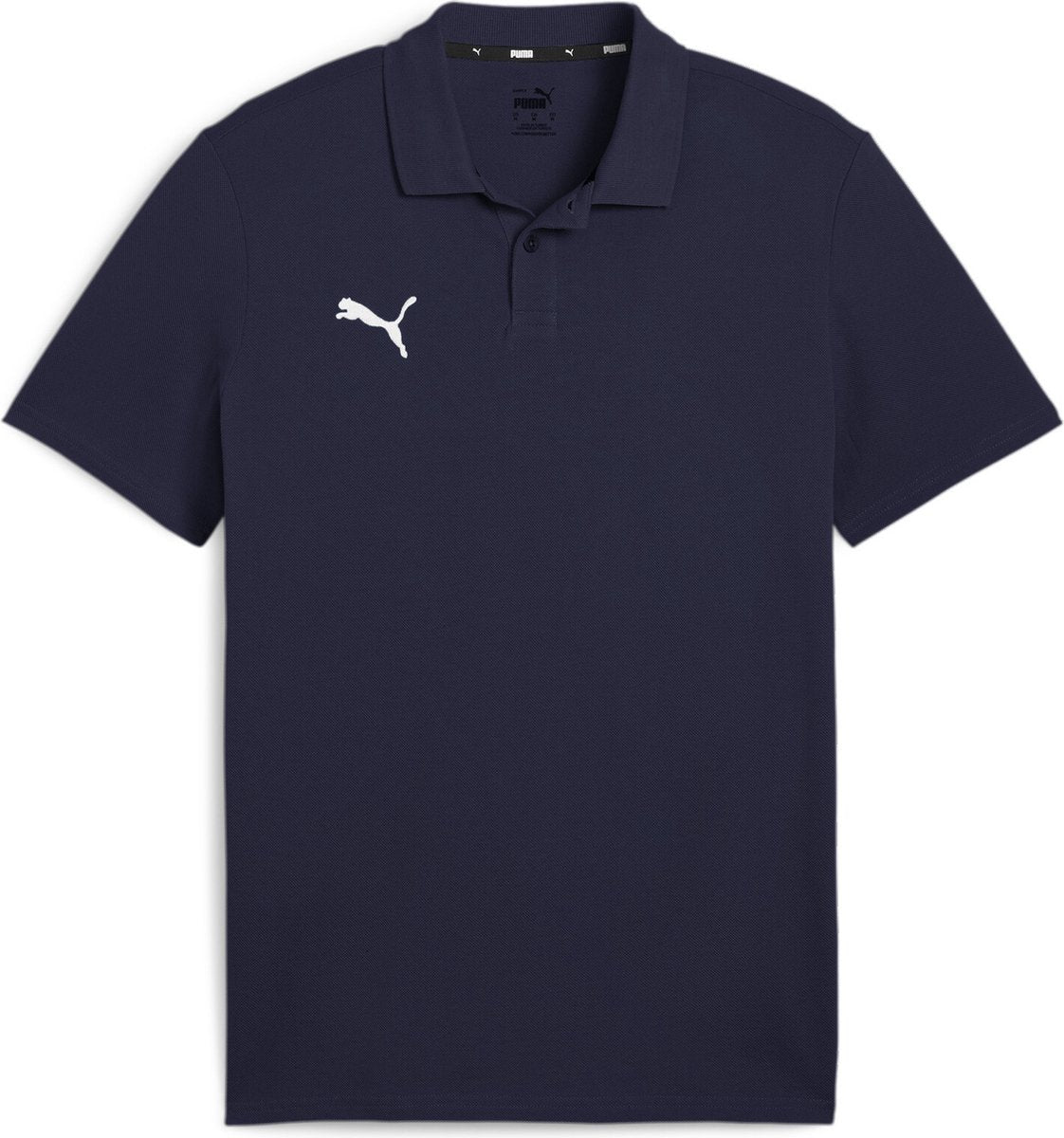 Polo de sport Puma teamgoal casuals pour homme - bleu marine-blanc