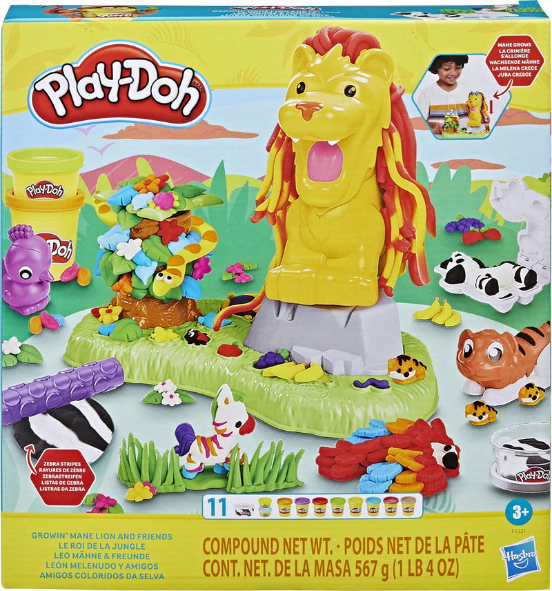 Lion de jeu-doh