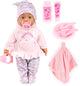 Bamboline bébé design Bayer 46 cm avec son