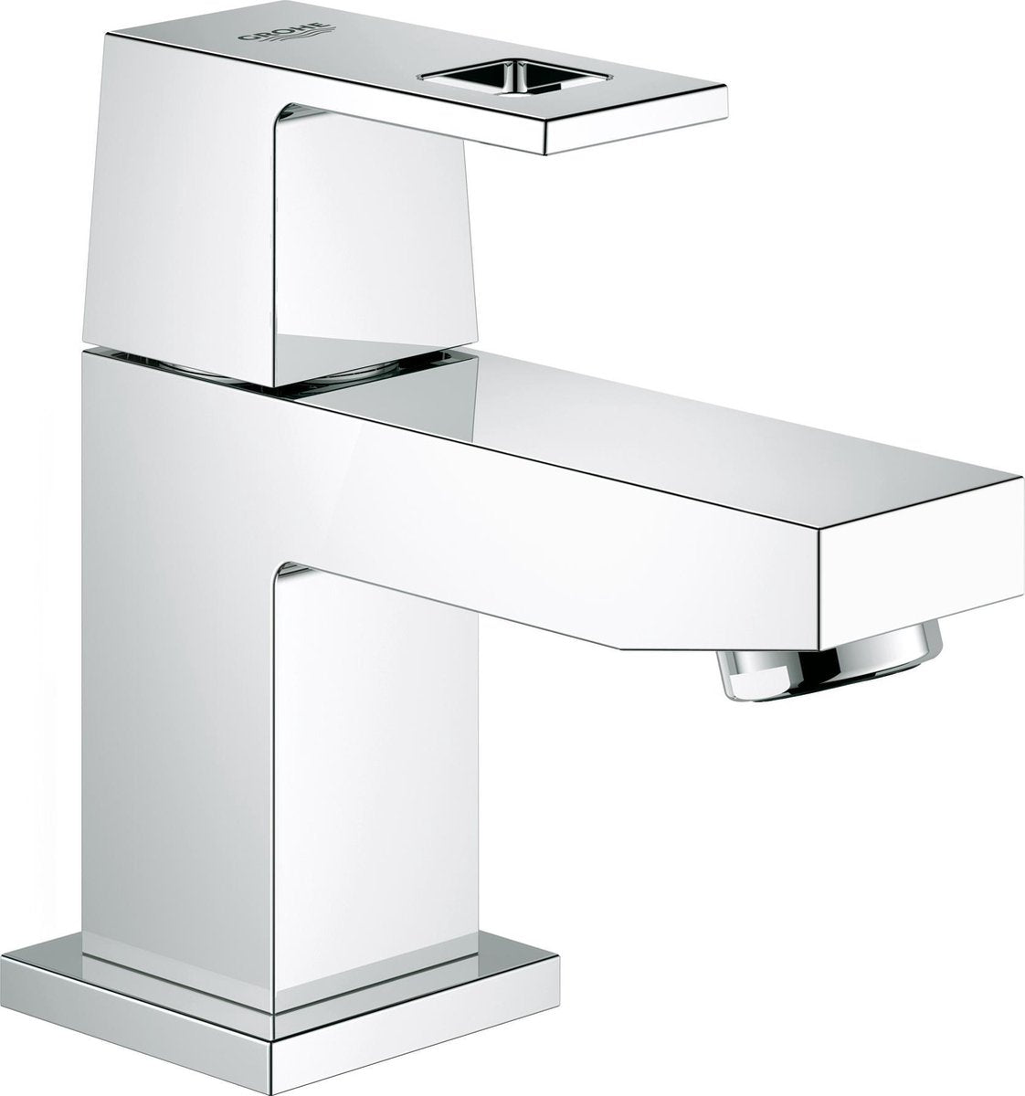 Robinet de lavabo Grohe eurocube - bec court - chrome
