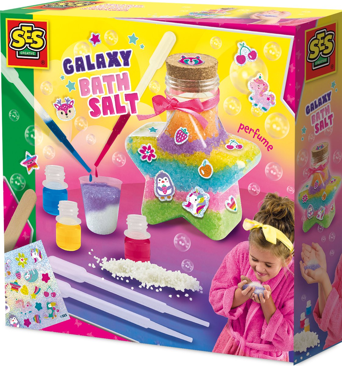 Sels de bain de galaxie