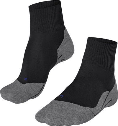 Falke tk5 cool chaussettes de marche courtes anti-ampoules en lyocell fin en matériau fonctionnel femme noir - taille 35-36