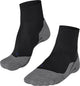 Falke tk5 cool chaussettes de marche courtes anti-ampoules en lyocell fin en matériau fonctionnel femme noir - taille 35-36