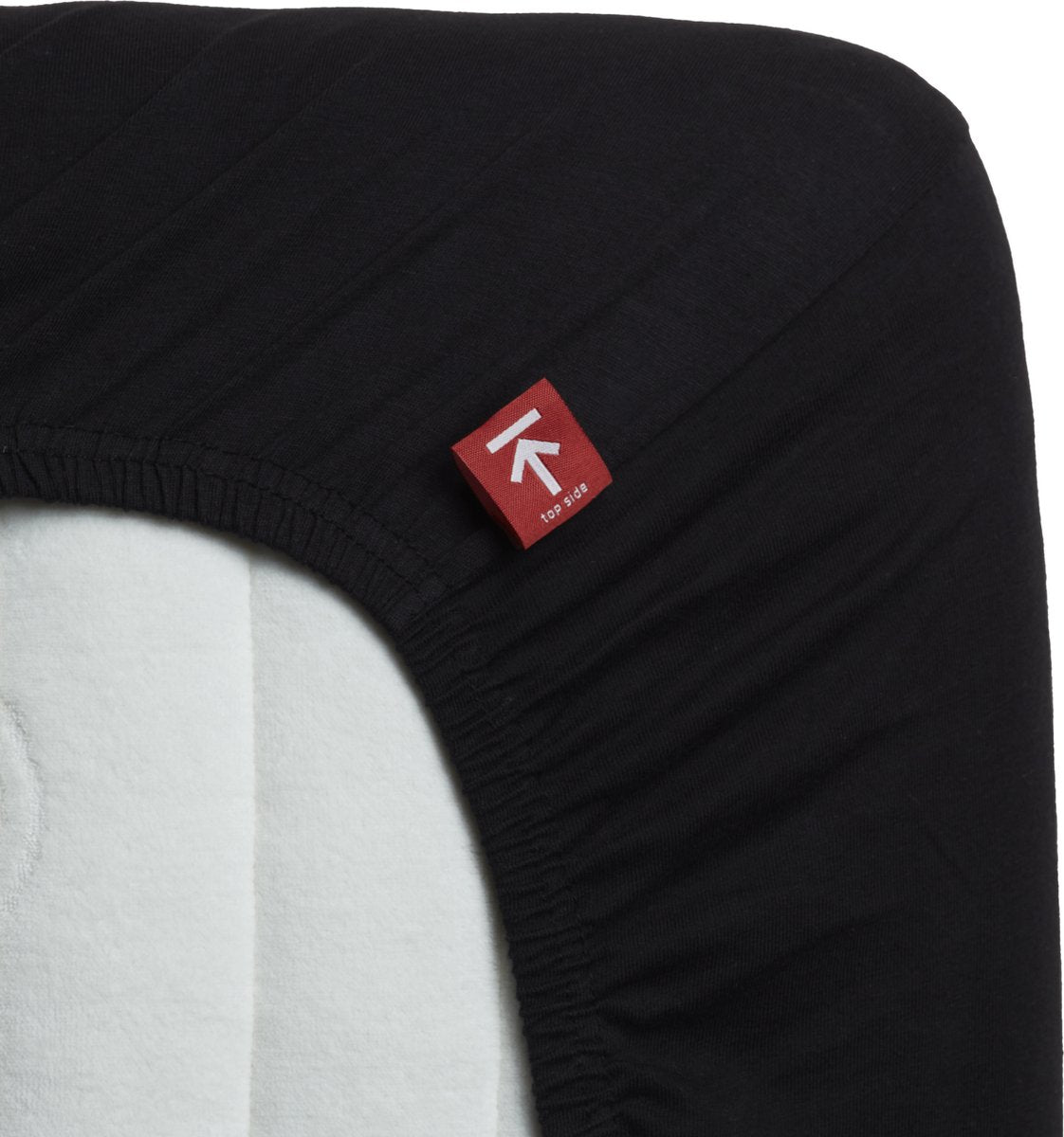 Beddinghouse - jersey stretch - drap-housse - 160x220 cm - noir - qualité premium