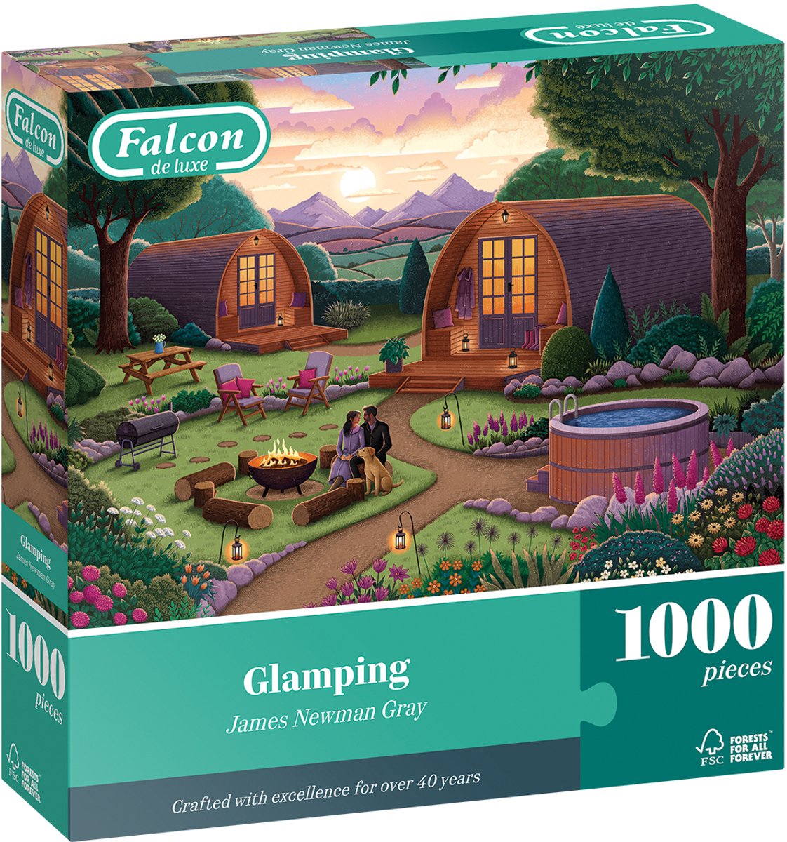 Glamping Faucon - 1000 pcs.