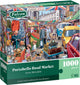 Puzzle Falcon Portobello Road Market 1000 pièces puzzle en carton.