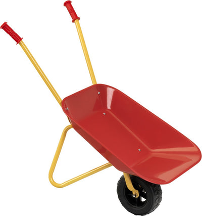 Klein Toys - brouette pour enfants en métal - rouge - capacité de charge 10 kg