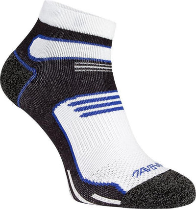 Avento chaussettes de sport pour hommes - pack de 2 - blanc cobalt - 35-38