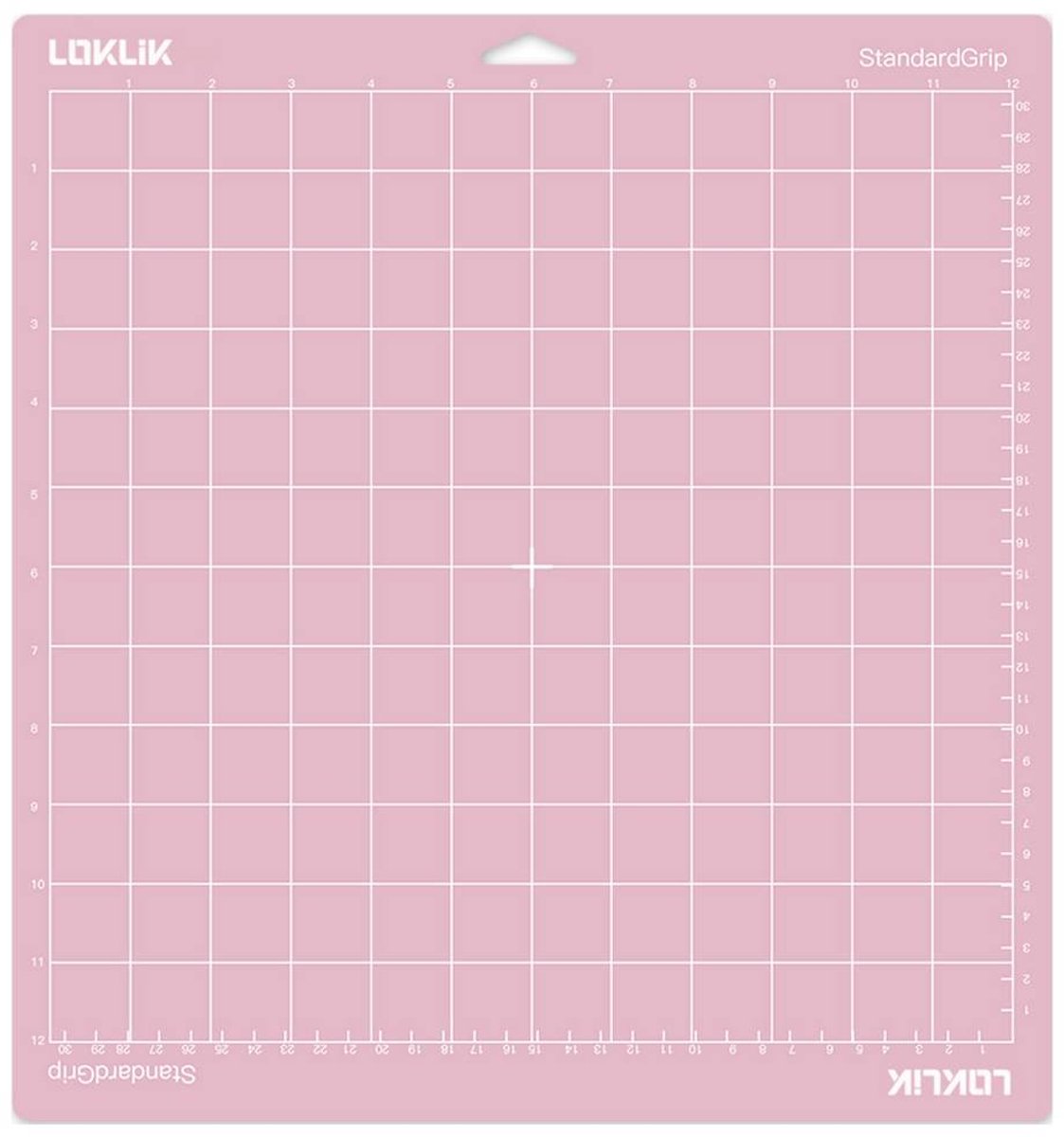 Loklik • tapis de découpe tissu grip 30,5x30,5cm rose 3 pcs.
