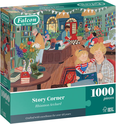 Coin histoire du faucon - puzzle pour adultes - 1000 pièces