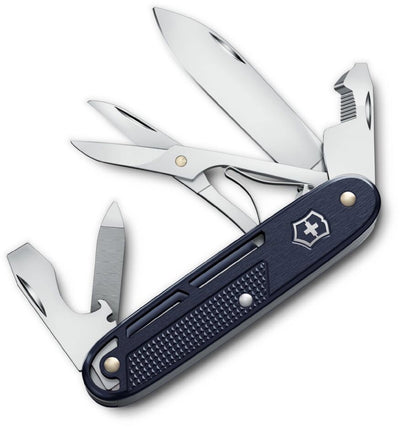 Couteau de poche Victorinox synergy x alox - 10 fonctions - bleu foncé