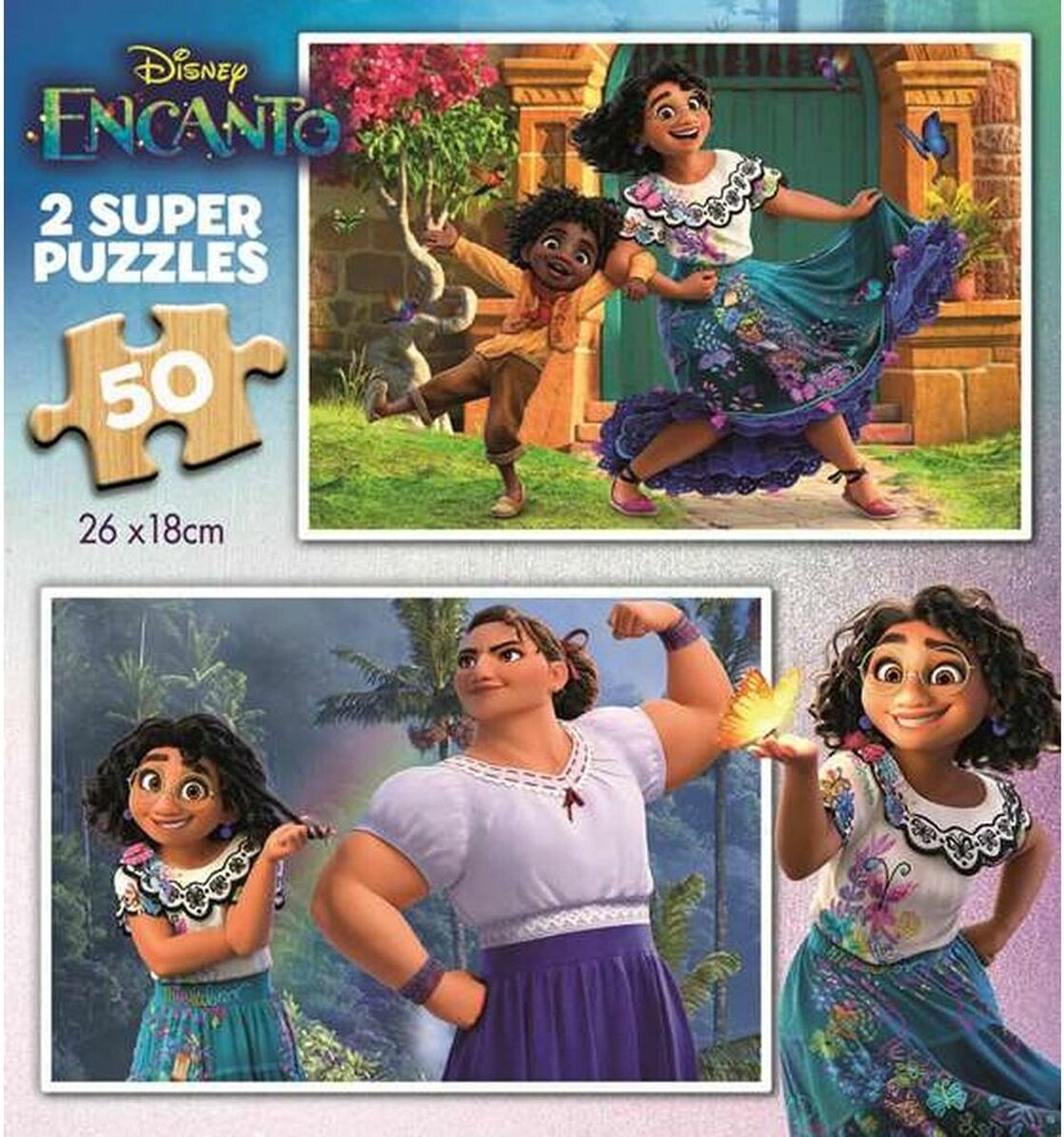 Educa - puzzle - 2 x 50 pièces - encanto