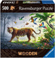 Ravensburger en bois Puzzle Tiger dans la jungle, 500e.