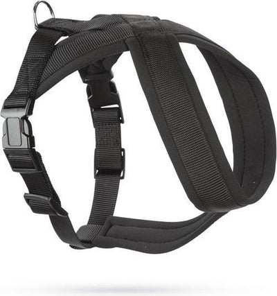 Beeztees sport - harnais pour chien - nylon - noir - 74-100 cm