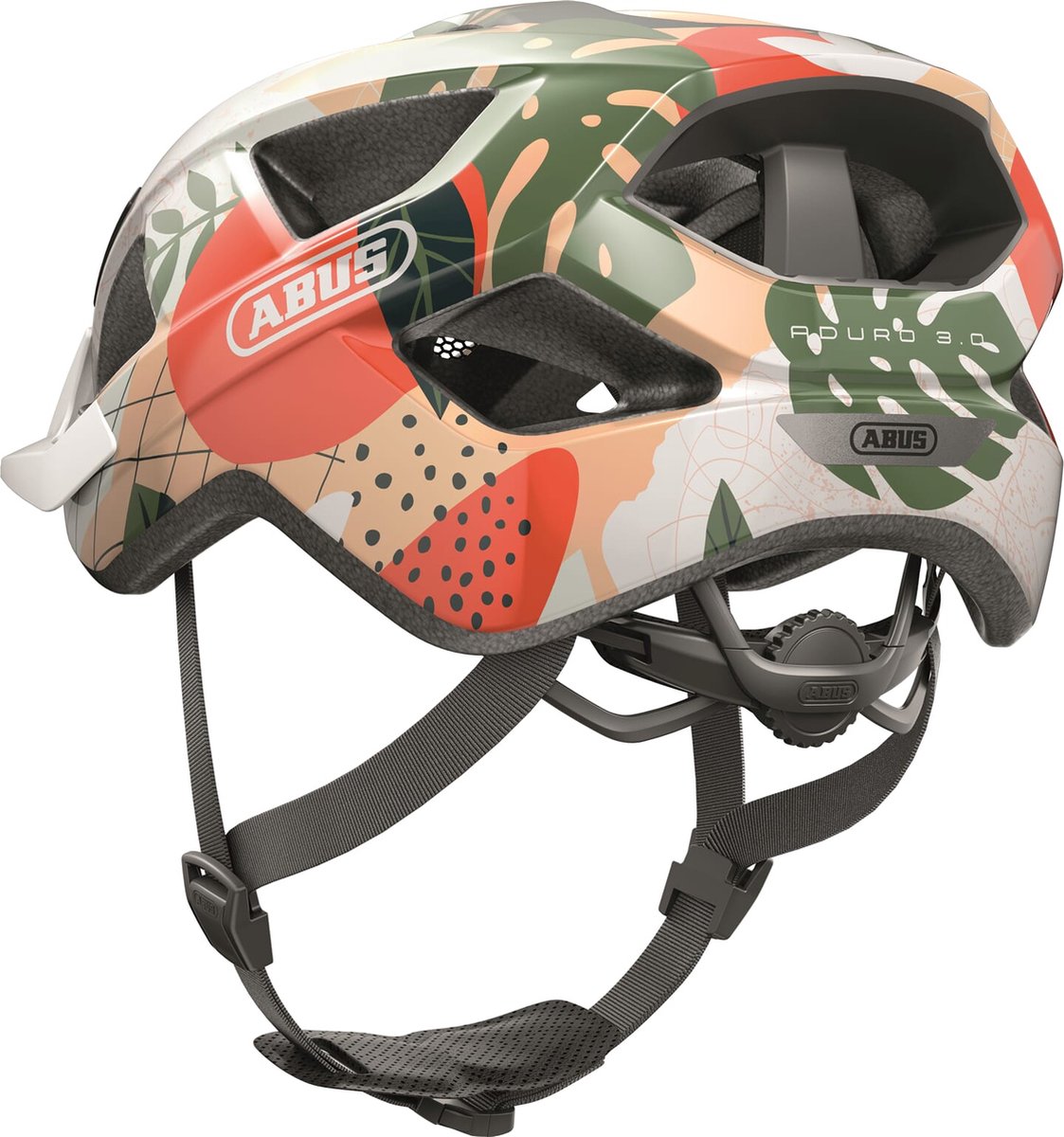 ABUS HELM ADURO 3.0 ORANGE PALM M 52-58CM