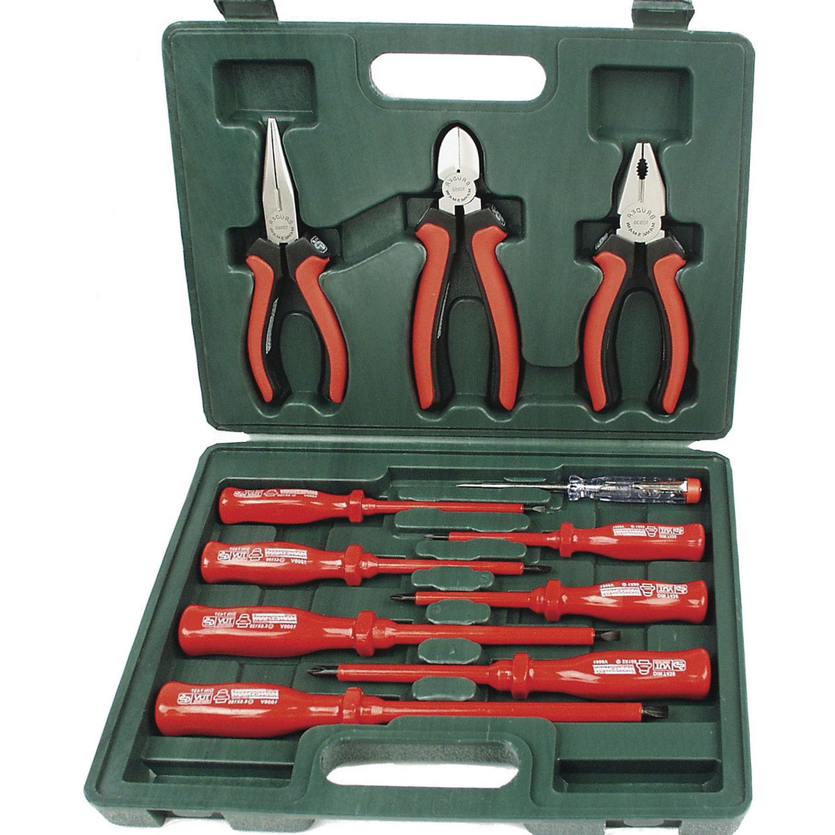 Brüder Mannesmann Brüder Mannesmann VDE Viscuss Tang Set 11-Piece 11240