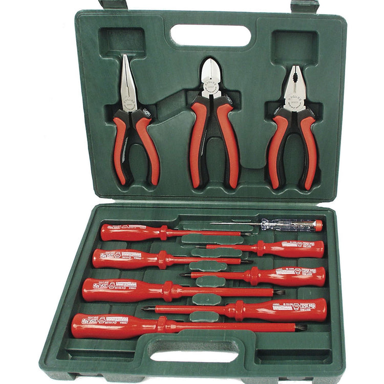 Brüder Mannesmann Brüder Mannesmann VDE Viscuss Tang Set 11-Piece 11240