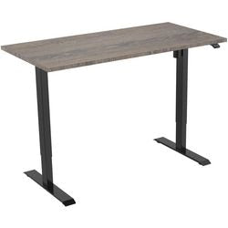 Bureau Euroseats noir, logan b000bl140log 80 x 750-1235 x 140 mm