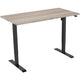 Bureau Euroseats noir, robson b000bl140rob 80 x 750-1235 x 140 mm