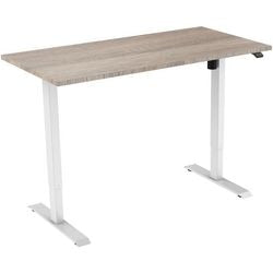 Bureau Euroseats blanc, robson b000wh140rob 80 x 750-1235 x 140 mm