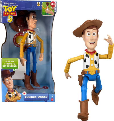 Mattel Disney et Pixar Toy Story 5 figurine articulée Woody courant de 30 cm - plus de 50 sons - Néerlandais