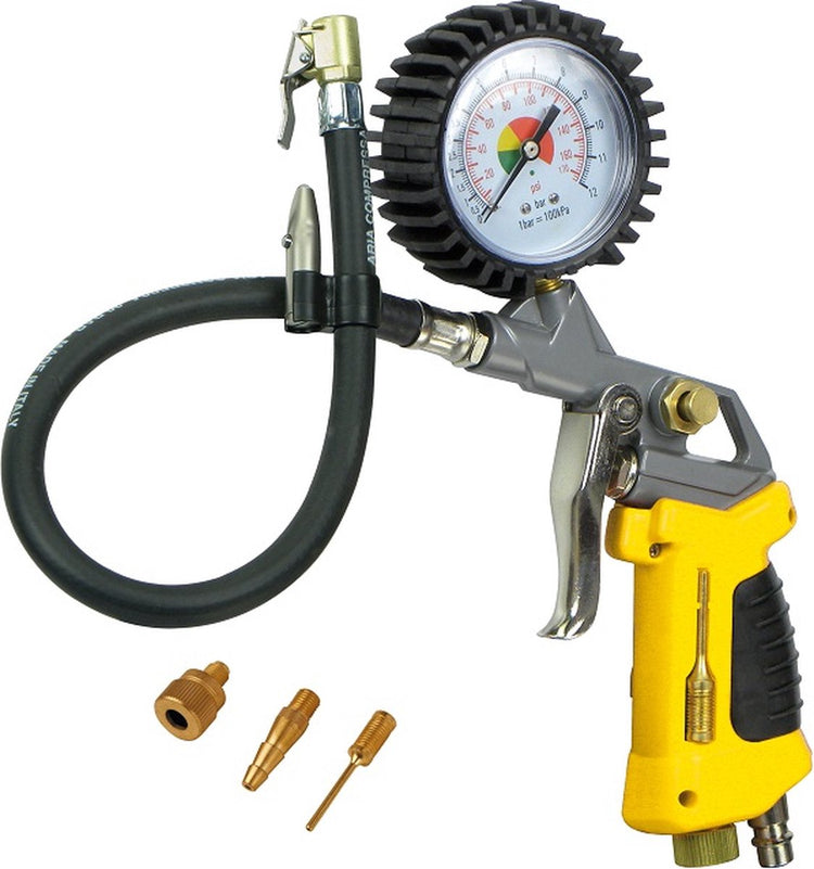 Remplisseur de pneu Stanley avec manomètre et accessoires (10 bar) 150532xstn614
