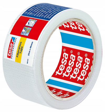 Tesa - ruban en fibre de verre pour plaques de plâtre - 25m x 48mm
