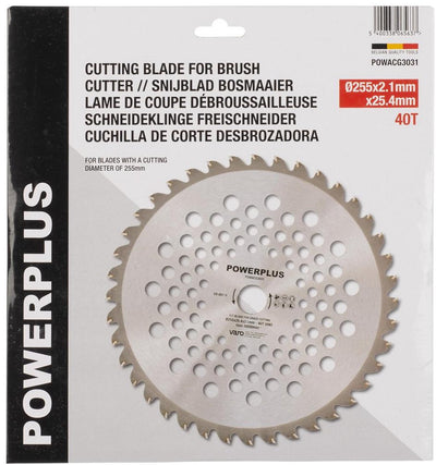 Disque de coupe Powerplus powacg3031 pour débroussailleuse