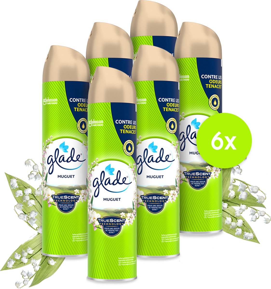 Glade aérosol muguet
