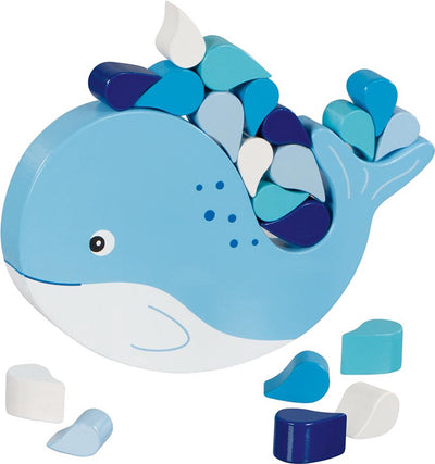 Goki Wooden Balance Game Whale, 21dlg.
