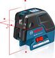 Laser à lignes de points Bosch gcl 25 (ip54)