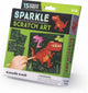 Cartes à gratter Crocodile Creek Sparkle Dino - 15 cartes