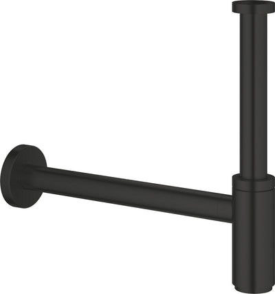 Siphon de lavabo Grohe - 1 1 4 - noir mat