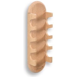 Porte-marqueur pour tableau blanc legamaster 7-122025 bois magnétique marron clair