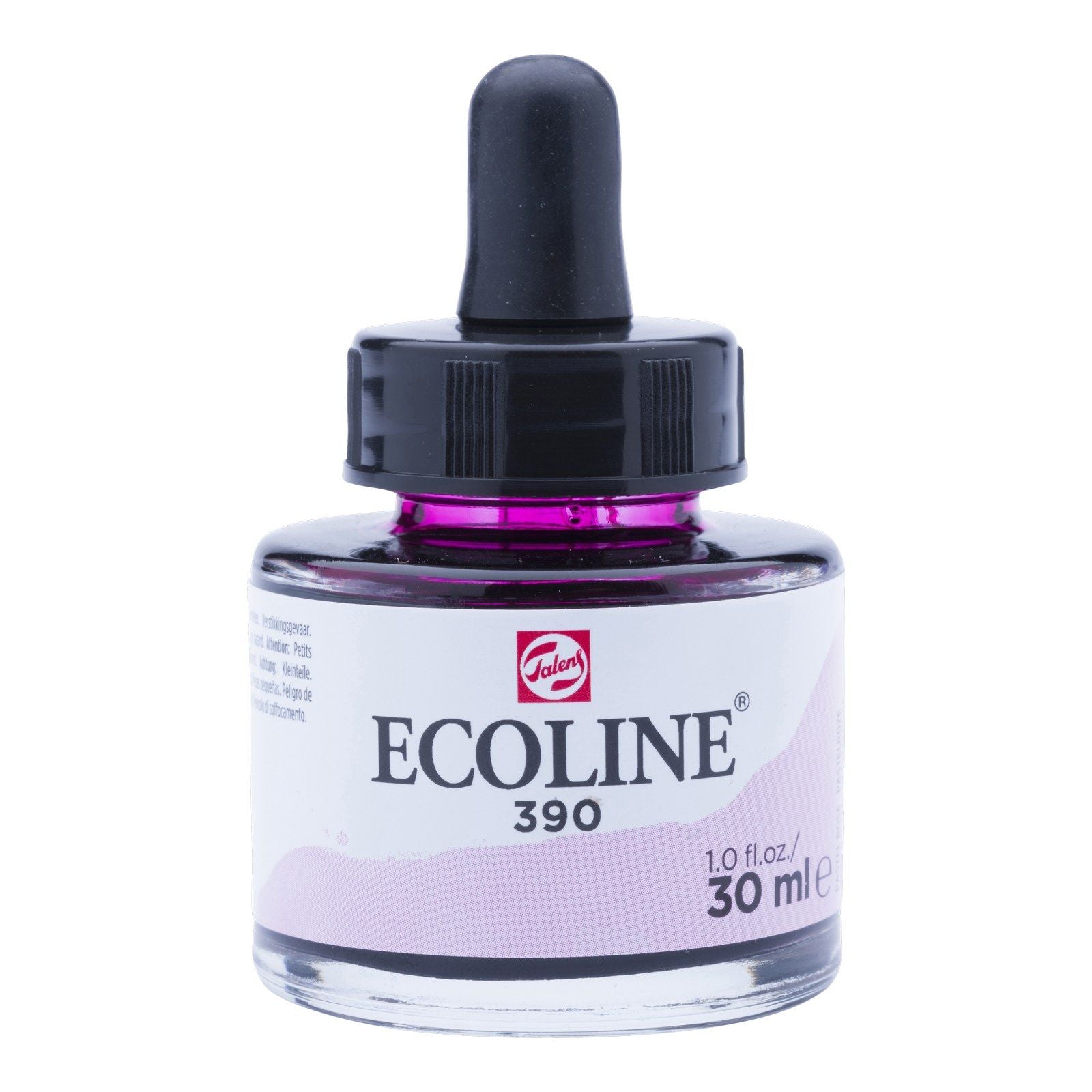 Ecoline • aquarelle liquide flacon 30ml rose pastel 390