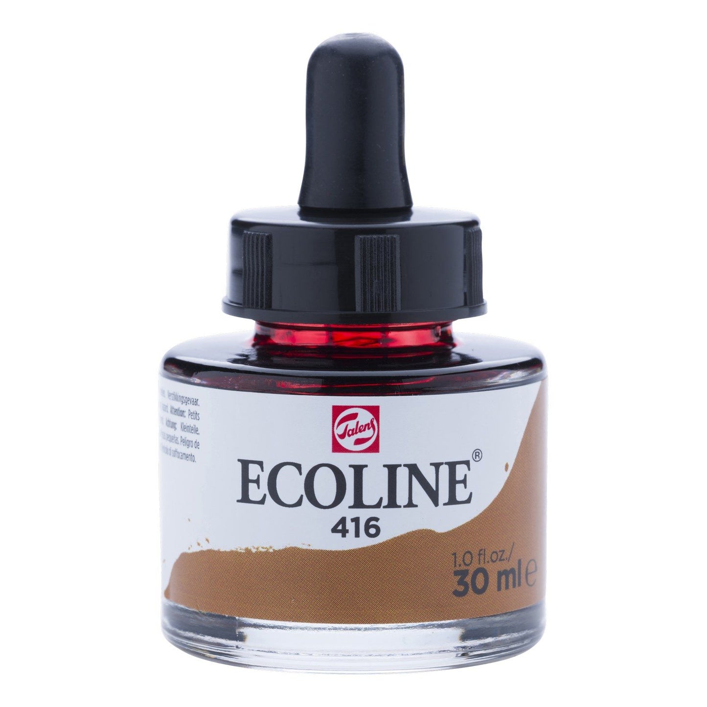 Ecoline • aquarelle liquide flacon 30ml sépia 416
