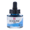 Ecoline • aquarelle liquide flacon 30ml bleu ciel (cyan) 578