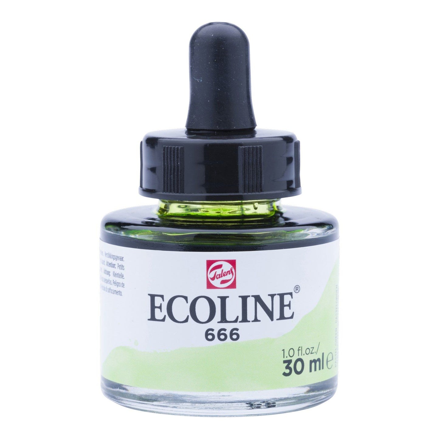 Ecoline • aquarelle liquide flacon 30ml vert pastel 666
