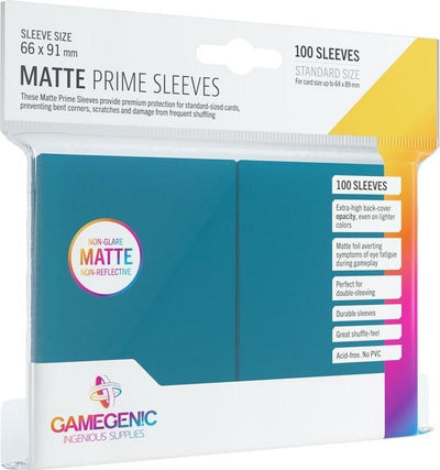 Gamegenic mat prime pochettes bleu (100)